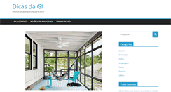 Desktop Screenshot of dicasdagi.com.br